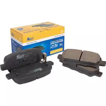 Задние колодки дисковые Nissan Tiida (07-)/Ниссан Тиида Juke (10-)/Жук Teana (08-)/Тиана 1.6-3.5 KRAFT