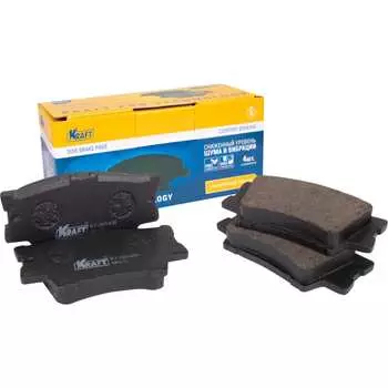 Задние колодки дисковые Toyota Camry (V40) (06-) 2.0-3.5/Тойота Камри Lexus ES350 (07-)/Лексус 2.5-3.5 KRAFT