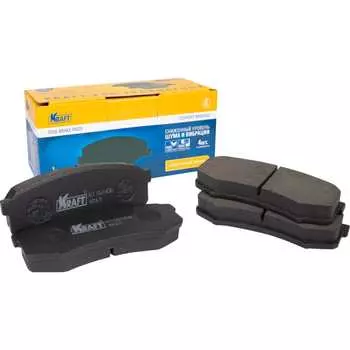 Задние колодки дисковые Toyota Land Cruiser (J70/80/90/120)/Тойота Ленд Крузер Prado (150) (09-)/Прадо 2.7-4.2 KRAFT