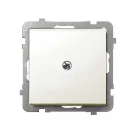 Заглушка без рамки ospel sonata, бежевый z-1r/m/27