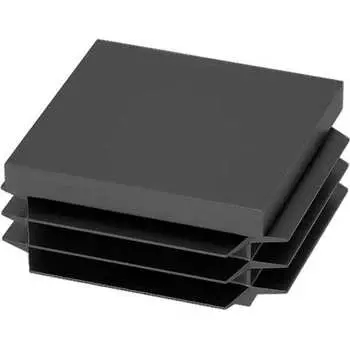 Заглушка для страт-профиля Система КМ ZU41-41 RAL9005