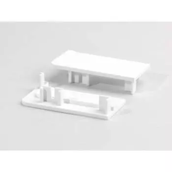 Заглушка глухая для Г-образного профиля GOLA 8006 №23 (белый)(L+R) ООО "ГАРД" 01-00008586