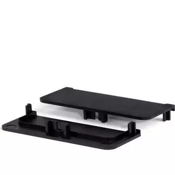 Заглушка глухая для U-образного профиля GOLA 8007 №22(черный)(L+R) ООО "ГАРД" 01-00008566