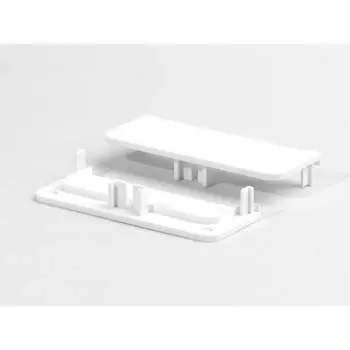 Заглушка глухая для U-образного профиля GOLA 8007 №23 (белый)(L+R) ООО "ГАРД" 01-00008584