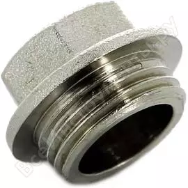Никелированная заглушка Uni-Fitt