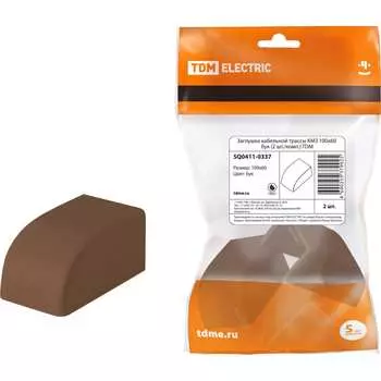 Заглушка кабельной трассы TDM ELECTRIC КМЗ 100x60, бук SQ0411-0337