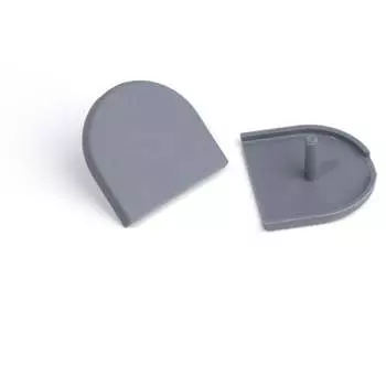 Заглушка на корпус ООО "ГАРД" RAFIX20 №18 темно-серый 01-00008605