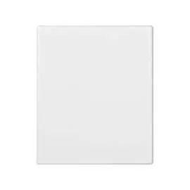 Заглушка Simon широкий модуль белый 82800-50