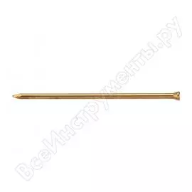 Латунированный закаленный финишный гвоздь ЕВРОПАРТНЕР 1,4х25 200 шт. 13 0603 5