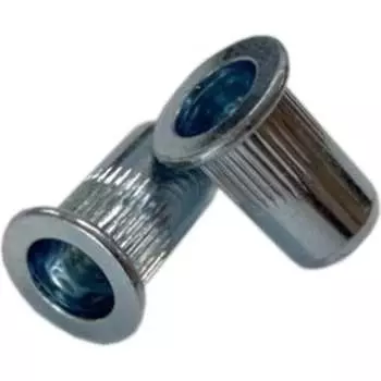 Заклепка-гайка ZAMETAL М 5 с фланцем с насечкой, цинк (уп 1000 шт) ZA107472