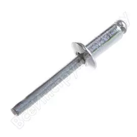 Заклепка tech-krep zk 6,4х14 алюминий-сталь 350шт 00007646