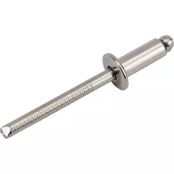 Заклепка вытяжная KREPFIELD 9052ЗАКЛЕПКА4,8Х12А2-50