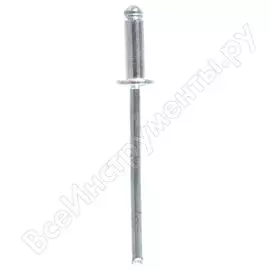 Оцинкованные заклепки Саморезик ZAK AL/ST-3,2х8-1 000