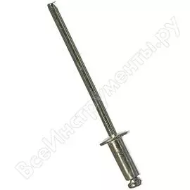 Оцинкованная вытяжная заклепка качественный крепеж 200681