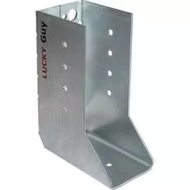 Закрытая оцинкованная опора бруса Lucky Guy 100 04 050 3