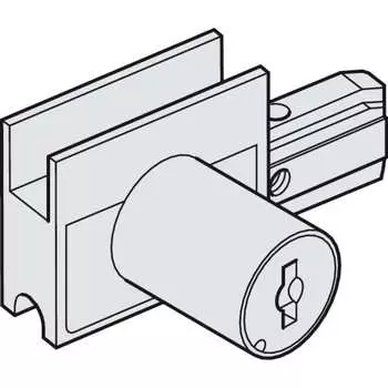 Замок для раздвижной системы Hafele Slido Design 25 IF G 233.02.420