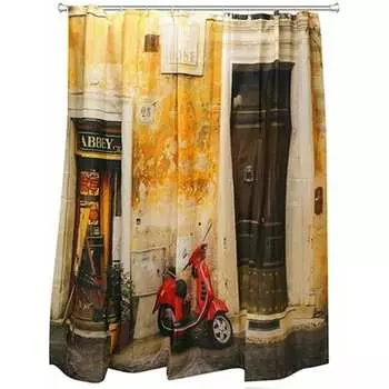 Занавеска для ванной комнаты MY SPACE Moto 200x240 Polyester PR200240037