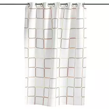Занавеска для ванной комнаты MY SPACE Quadro (12 люверсов) 180x240 PEVA EV180240003