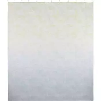 Занавеска для ванной комнаты Рыжий кот Листья 104966