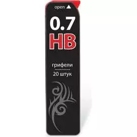 Запасные грифели BRAUBERG Black Jack 180451