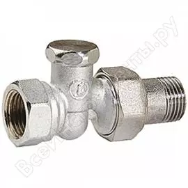 Прямой запорный клапан для радиатора Giacomini R17D2 R17DX004 007-0661