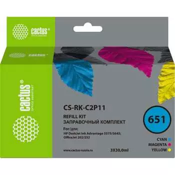 Заправочный набор для epson expho xp33/103/203/207/303/306 Cactus