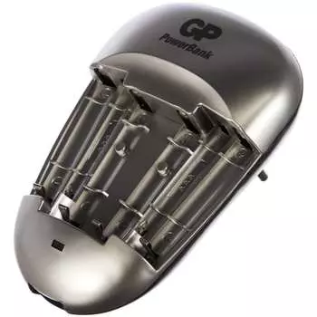 Зарядное устройство для аа и ааа в комплекте 4 аккумулятора 270aahc aa gp powerbank pb27gs270-2cr4