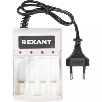 Зарядное устройство REXANT pc-05 для ni-mh аккумуляторов типа аа/ааа 18-2209-4