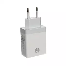 Зарядное устройство vcom 2 порта ac /eu plug 100-220v/ - usb, ic ca-m050