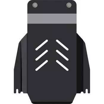 Защита акпп для FORD Mustang 2005-2014 4.0 V6, гнутая, сталь 2.0 мм, с крепежом sheriff