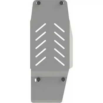 Защита акпп для INFINITI QX 50 2013-2018 2.5 AT, гнутая, AL 5 мм, с крепежом sheriff