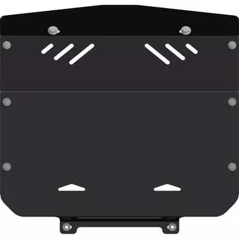 Защита картера для AUDI A 6 1994-1997 только для-2.5 TDI, гнутая, сталь 2.0 мм, с крепежом sheriff