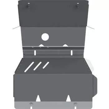 Защита картера для GREAT WALL Hover H5 2010-2017 2.0 TD АТ, гнутая, AL 5 мм, с крепежом sheriff