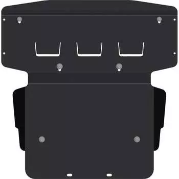 Защита картера для Mercedes-Benz E-Klasse 1995-2001 3.2 2WD, гнутая, сталь 2.5 мм, с крепежом sheriff