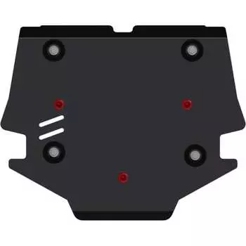 Защита картера для Mercedes-Benz GLK 2012-2015 2.2 CDI АТ, гнутая, сталь 2.0 мм, с крепежом sheriff