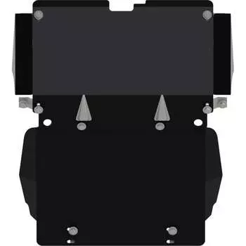 Защита картера для MITSUBISHI Cha/enger 1996-2008 3.0/ 2.5 TD/ MITSUBISHI Pajero Sport I (Montero Sport) 1998-2008 sheriff