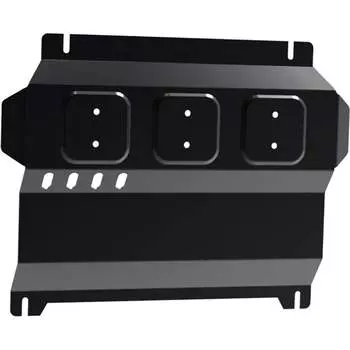 Защита картера для Mitsubishi L200 2006-2015/Pajero Sport 2008-2016 АвтоБроня 111.04006.1