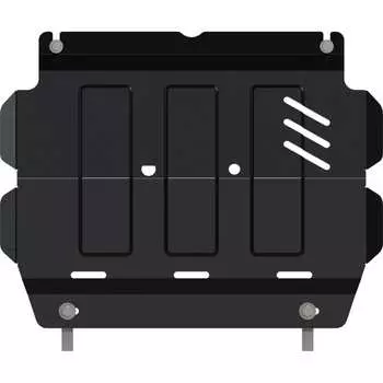 Защита картера для MITSUBISHI L200 задняя часть 2006-2015 2.5 TD, универсальнай штамповка, сталь 3 мм, с крепежом sheriff