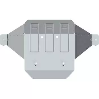 Защита картера для VOLKSWAGEN Crafter 2006-2016 2.5 TDI, универсальнай штамповка, AL 4 мм, с крепежом sheriff