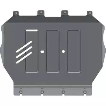 Защита картера двигателя алюминий 4 мм для Mercedes-Benz GLC-2015 / 2016 / 2017 / 2018 / 2019 / 2020 / 2021 / 2022 sheriff