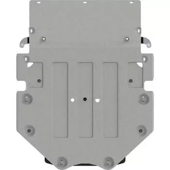 Защита картера двигателя и кпп алюминий 4 мм для AUDI A6-2019 / 2020 / 2021 / 2022 sheriff