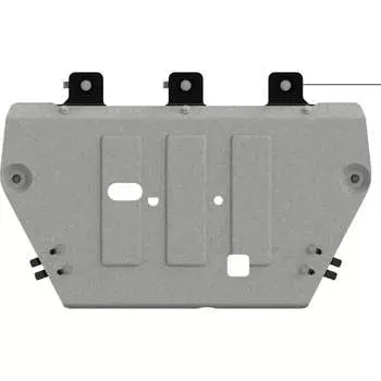 Защита картера двигателя и кпп алюминий 4 мм для HAVAL Н2-2014 / 2015 / 2016 / 2017 / 2018 / 2019 / 2020 / 2021 sheriff