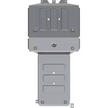 Защита картера двигателя и кпп алюминий 4 мм для JAGUAR F-Pace-2016 / 2017 / 2018 / 2019 / 2020 / 2021 / 2022-/ для LAND ROVER Rang sheriff