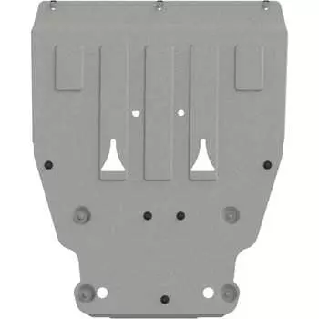 Защита картера двигателя и кпп алюминий 4 мм для Mercedes-Benz GLA (2019-наст. время) / для Mercedes-Benz GLB (2021-наст. время) / sheriff