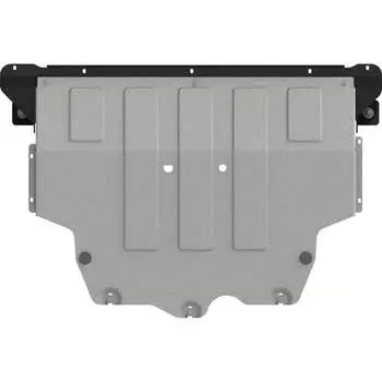 Защита картера двигателя и кпп алюминий 4 мм для SEAT Arona-2018 / 2019 / 2020 / 2021 / 2022 sheriff