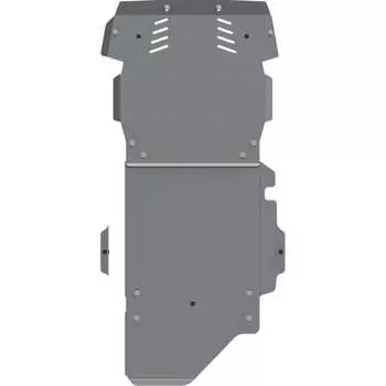 Защита картера двигателя и кпп алюминий 5 мм, для MITSUBISHI Pajero Pinin (iO)-1998/1999/2000/2001/2002/2003/2004/2005/2006/2007 sheriff
