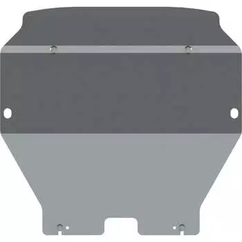 Защита картера двигателя и кпп алюминий 5 мм для VOLKSWAGEN Transporter T5-2003 / 2004 / 2005 / 2006 / 2007 / 2008 / 2009 / 2010 sheriff