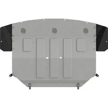 Защита картера двигателя и кпп алюминий 6 мм для Mercedes-Benz Sprinter-2018 / 2019 / 2020 / 2021 / 2022 sheriff