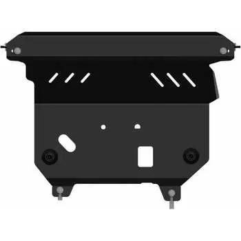 Защита картера двигателя и кпп сталь 2.5 мм для FORD EcoSport-2014 / 2015 / 2016 / 2017 / 2018 sheriff