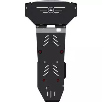 Защита картера двигателя и кпп сталь 2.5 мм, для Mercedes-Benz ML-2005/2006/2007/2008/2009/2010/2011 sheriff